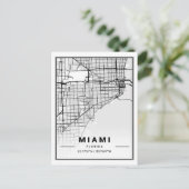 Miami Florida FL Verenigde Staten Briefkaart (Staand voorkant)