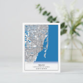 Miami Florida FL Verenigde Staten Briefkaart (Staand voorkant)