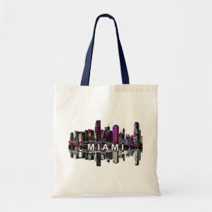 Miami, Florida in graffiti Tote Bag