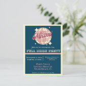 Miami Florida invitation carte numérique Invitatio (Debout devant)