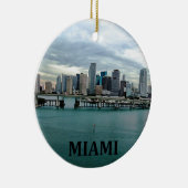 Miami Florida Kerstversiering Keramisch Ornament (Rechts)
