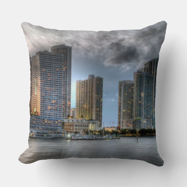 Miami, Florida Kussen (Voorkant)