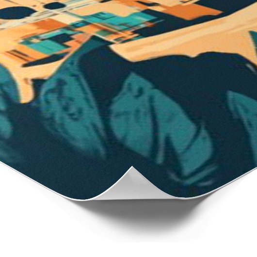  Miami Florida Poster (Hoek)