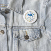 Miami Florida Ronde Button 5,7 Cm (In situ)