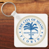 Miami Florida Sleutelhanger (Voorkant)