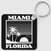 Miami, Florida Sleutelhanger (Achterkant)