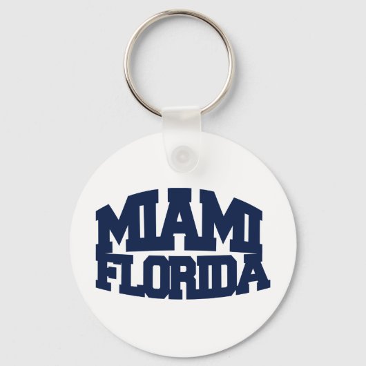 Miami Florida Sleutelhanger (Voorkant)
