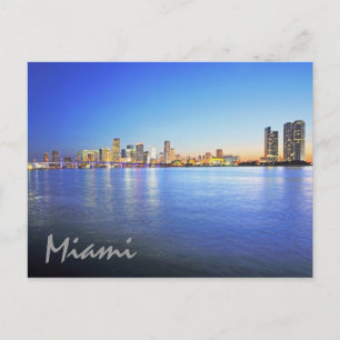 Miami, Florida, The City Beauful Briefkaart