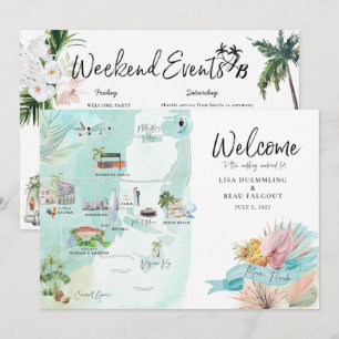 Miami Florida Trouwweekend Itinerary Kaart