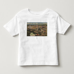 Miami, Florida - Uitzicht van de lucht in de binne Kinder Shirts