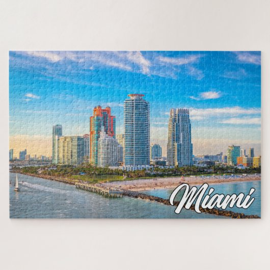 Miami, Florida, Verenigde Staten Legpuzzel (Horizontaal)