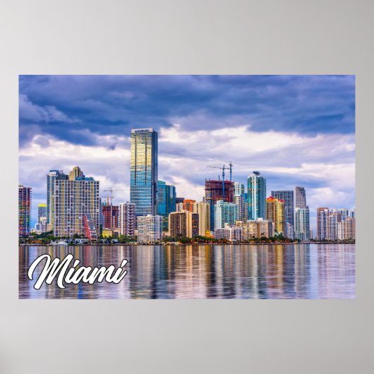 Miami, Florida, Verenigde Staten Poster (Voorkant)