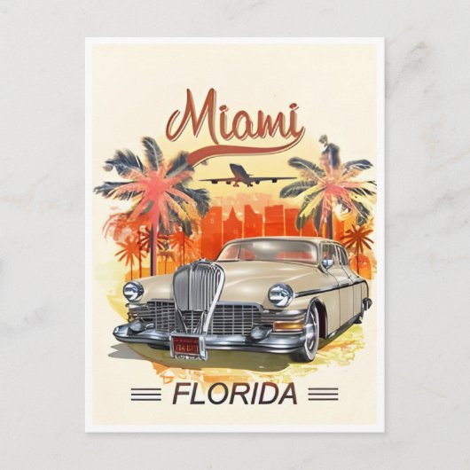  Miami Florida Verenigde Staten van Amerika Briefkaart (Voorkant)