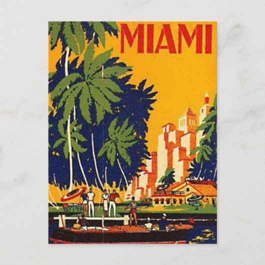 Miami, Florida, VS - Briefkaart (Voorkant)