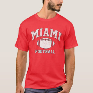 Miami Football - OH Varsity stijl T-shirt