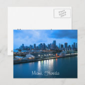 Miami-foto aanpassen briefkaart (Voorkant / Achterkant)