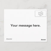 Miami-foto aanpassen briefkaart (Achterkant)