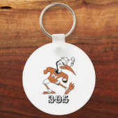 Miami Hurricanes Sleutelhanger (Achterkant)