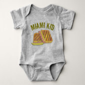 MIAMI KIND Cuban Sandwich Ham Pork Swiss Cheese Romper (Voorkant)