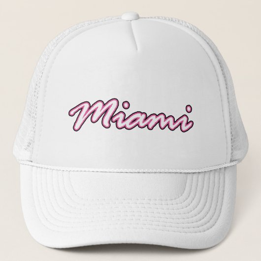 Miami - la ville a inspiré le casquette (Devant)