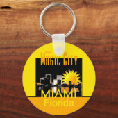 MIAMI Magic City Sleutelhanger (Voorkant)
