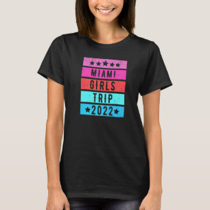 Miami Meisjes Reis 2022 Vakantie Reizen 1 T-shirt