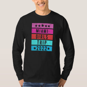 Miami Meisjes Reis 2022 Vakantie Reizen 1 T-shirt