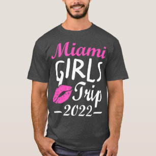Miami Meisjesreis 2022 Vrijgezellenfeest Huwelijk T-shirt