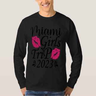 Miami Meisjesreis 2023 Bachelorette-feest T-shirt