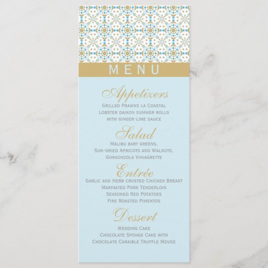 Miami - Menukaarten Menu (Voorkant)