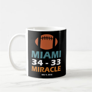 Miami Miracle Funny Miami Football Dolfijnen Long Koffiemok