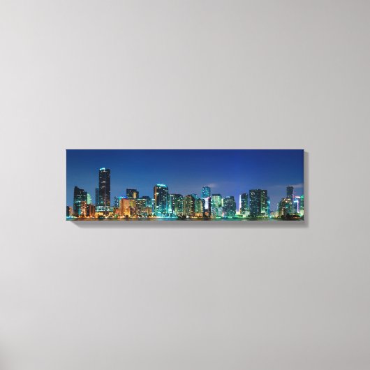 Miami Nights Canvas Afdruk (Voorkant)