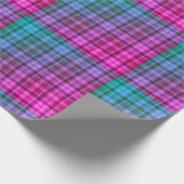 Miami Nights geplakt inpakpapier (Hoek)