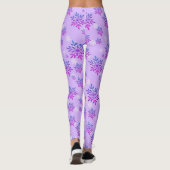 Miami Nights Kerstmis Leggings (Achterkant)