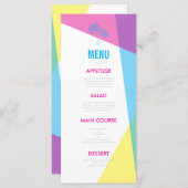 Miami Nights Menu (Voorkant / Achterkant)