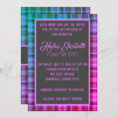 Miami Nights Pset Invitation Kaart (Voorkant / Achterkant)