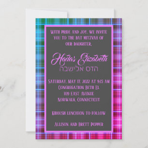 Miami Nights Pset Invitation Kaart