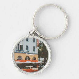Miami Ocean Drive Reis Souvenir Sleutelhanger