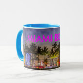 miami-ontwerp mok (Voorkant links)