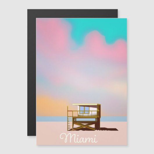 Miami Reddingsdienst Reisposter (Voorkant / Achterkant)