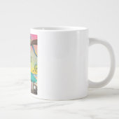 Miami  retro Revel print Jumbo Beker (Rechts)