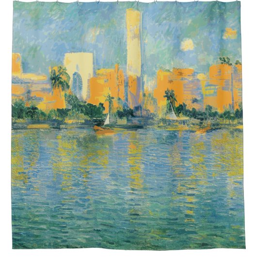 MIAMI - Rideau de douche (Devant)