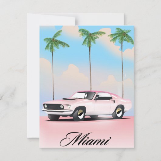 Miami Roze Zonsondergang (Voorkant)