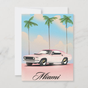Miami Roze Zonsondergang
