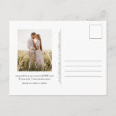 Miami Save the Date Briefkaart met foto's (Achterkant)