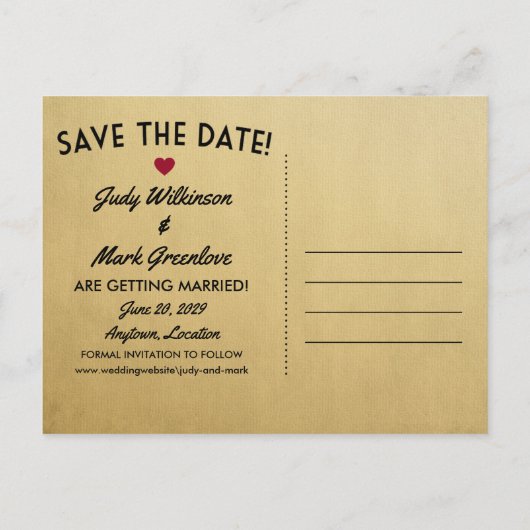 Miami Save the Date Surfing Aankondigingskaart (Achterkant)