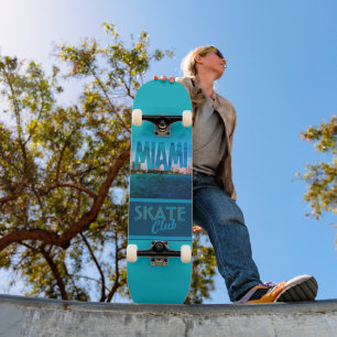 Miami Schaats Club Skateboard