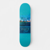 Miami Schaats Club Skateboard (Voorkant)