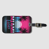 Miami Sfeer Bagagelabel (Voorkant (horizontaal))