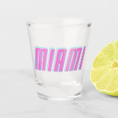 Miami Shot Glas (Voorkant)